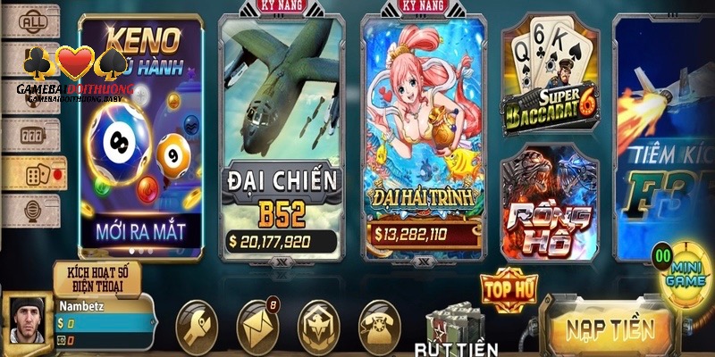 Kho game cực chiến của B52Club